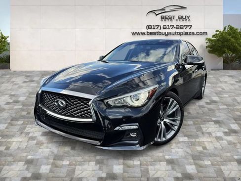 Used 2018 INFINITI Q50 Sport w/ Proactive Package RWD image 3