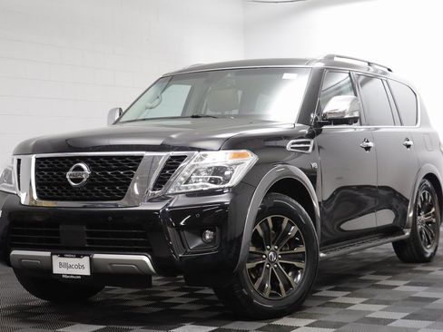 Used 2017 Nissan Armada Platinum w/ Interior Lighting Package image 1