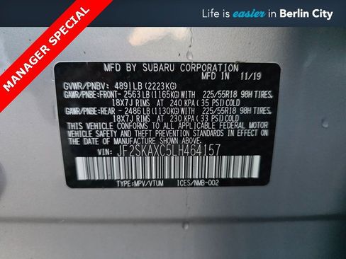 Used 2020 Subaru Forester Touring image 29