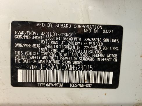 Used 2021 Subaru Forester Limited w/ Popular Package #3 AWD/4WD image 16