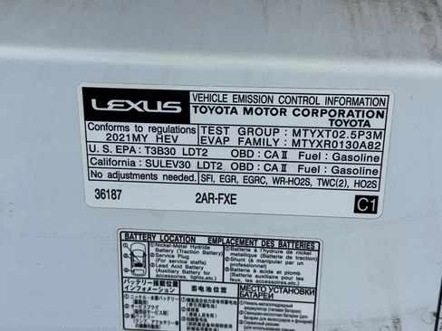 Used 2021 Lexus NX 300h AWD F Sport w/ Comfort Package image 21