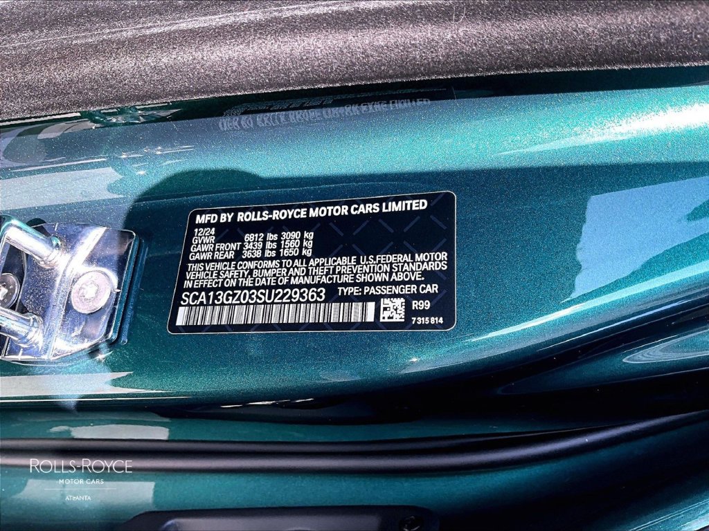 Certified 2025 Rolls-Royce Ghost AWD/4WD image 27