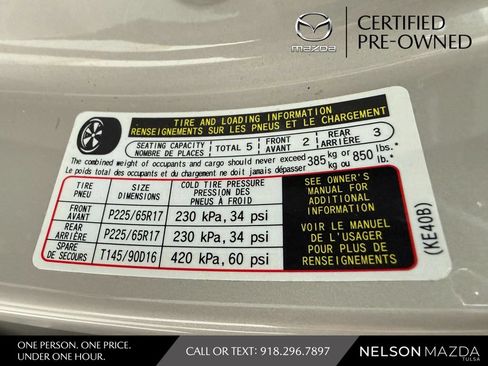 Certified 2025 MAZDA CX-5 AWD 2.5 S w/ Preferred Package image 51