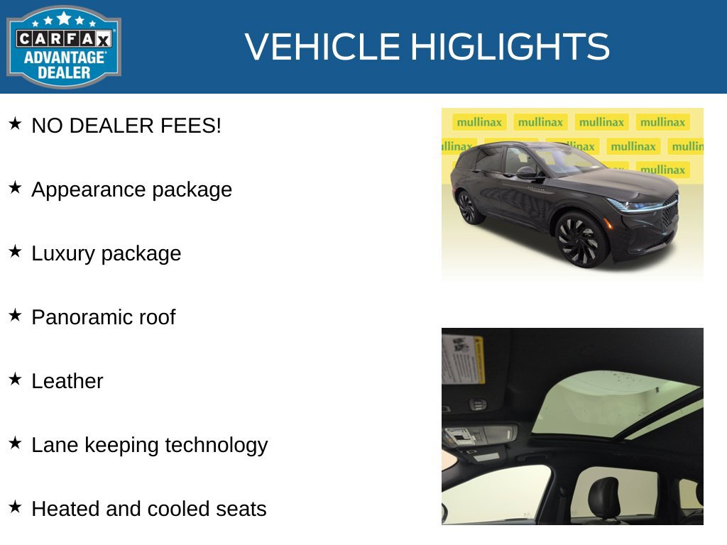 Used 2025 Lincoln Nautilus Reserve w/ Jet Appearance Package AWD/4WD image 11