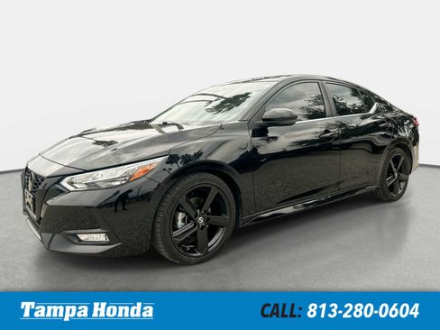 Used 2023 Nissan Sentra SR w/ Midnight Edition Package FWD image 1