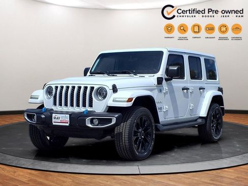Used 2023 Jeep Wrangler Unlimited Sahara w/ Cold Weather Group AWD/4WD image 1