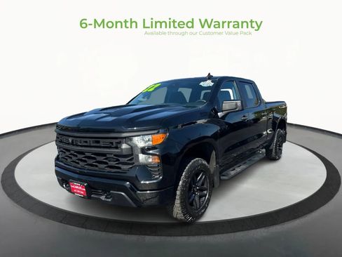 Used 2022 Chevrolet Silverado 1500 Custom Trail Boss w/ Midnight Edition image 3
