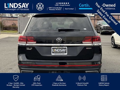 Used 2022 Volkswagen Atlas SE w/ Panoramic Sunroof Package image 4
