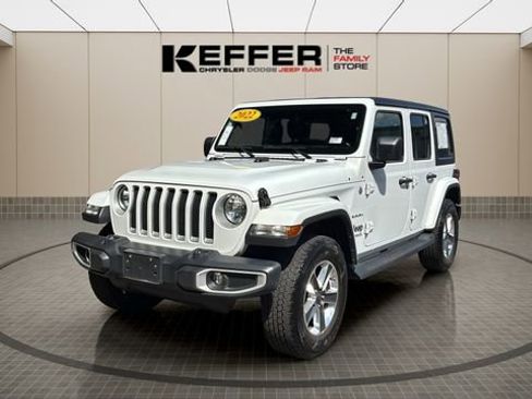 Used 2022 Jeep Wrangler Unlimited Sahara w/ Cold Weather Group image 1