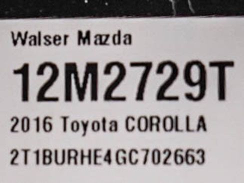Used 2016 Toyota Corolla LE w/ Body Protection Package #1 FWD image 27