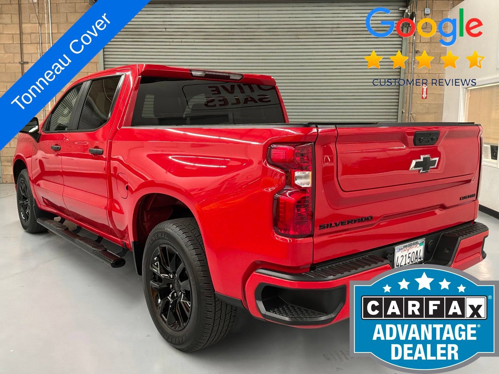 Used 2024 Chevrolet Silverado 1500 Custom w/ LPO, Dark Essentials Package RWD image 7
