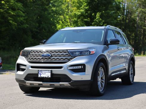 Certified 2023 Ford Explorer Limited w/ Limited Technology Package AWD/4WD image 1