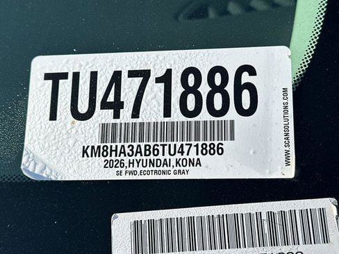 Certified 2026 Hyundai Kona SE FWD image 3