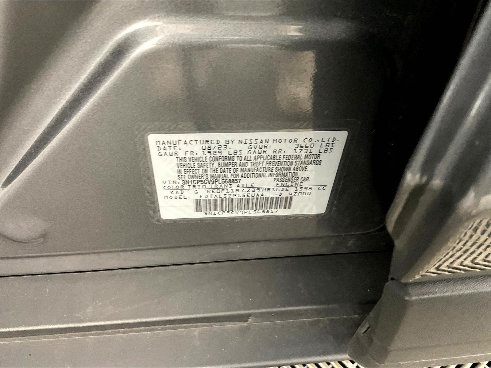 Certified 2023 Nissan Kicks SV FWD image 19