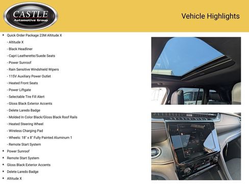 Used 2023 Jeep Grand Cherokee Altitude AWD/4WD image 4