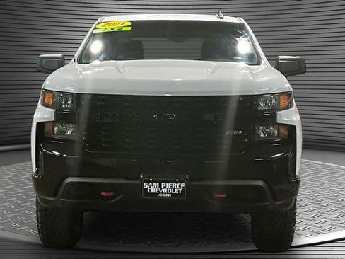 Used 2021 Chevrolet Silverado 1500 Custom Trail Boss w/ LPO, Dark Essentials Package AWD/4WD image 2