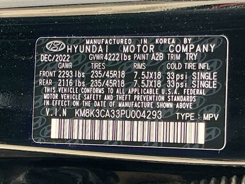 Used 2023 Hyundai Kona N Line w/ Cargo Package AWD/4WD image 32