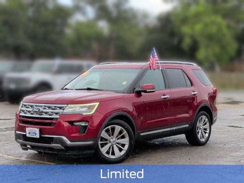 Certified 2019 Ford Explorer Limited w/ Class III Trailer Tow Package FWD image 1