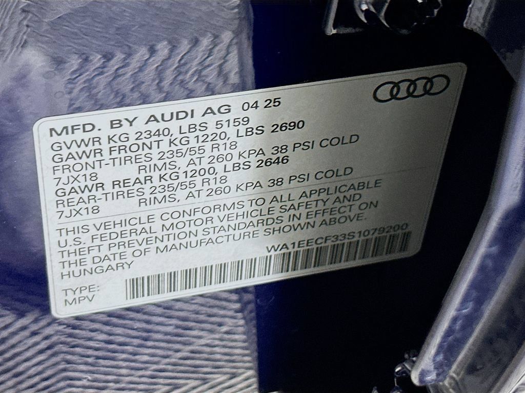 Used 2025 Audi Q3 2.0T Premium Plus w/ Premium Plus Package AWD/4WD image 27