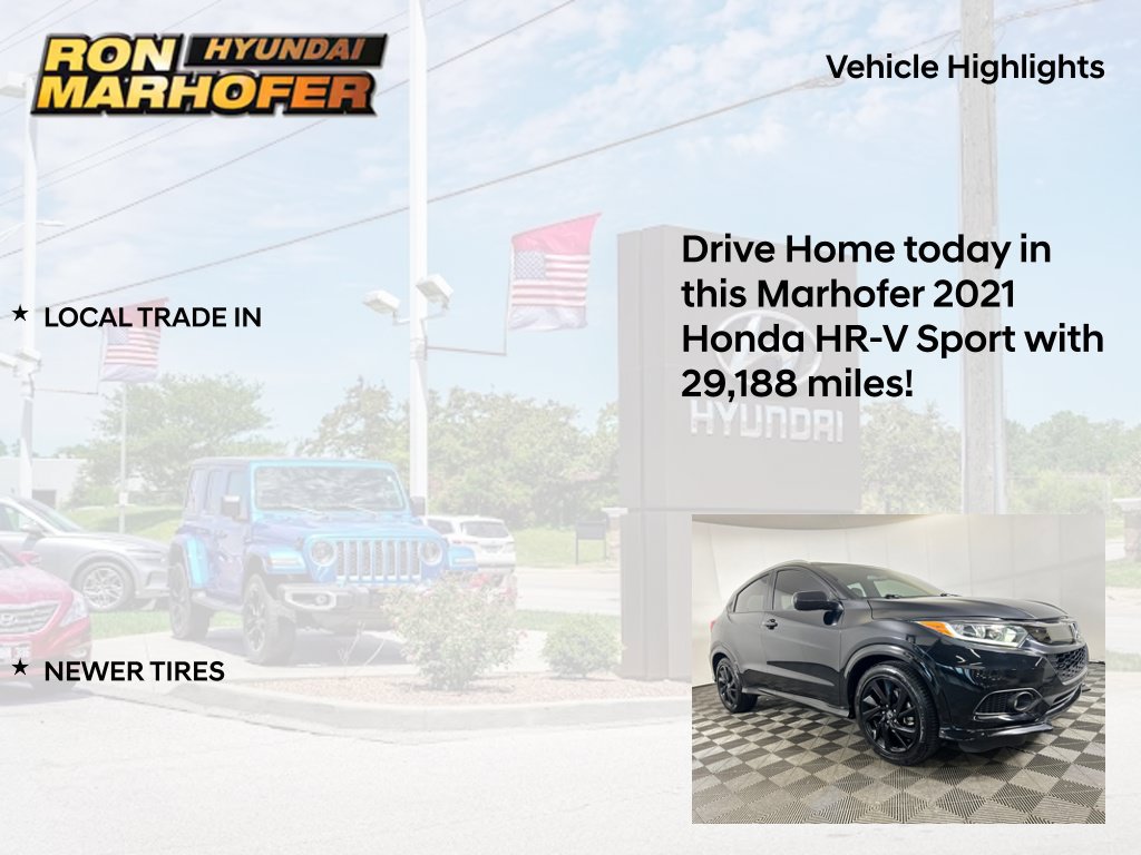 Used 2021 Honda HR-V Sport image 13