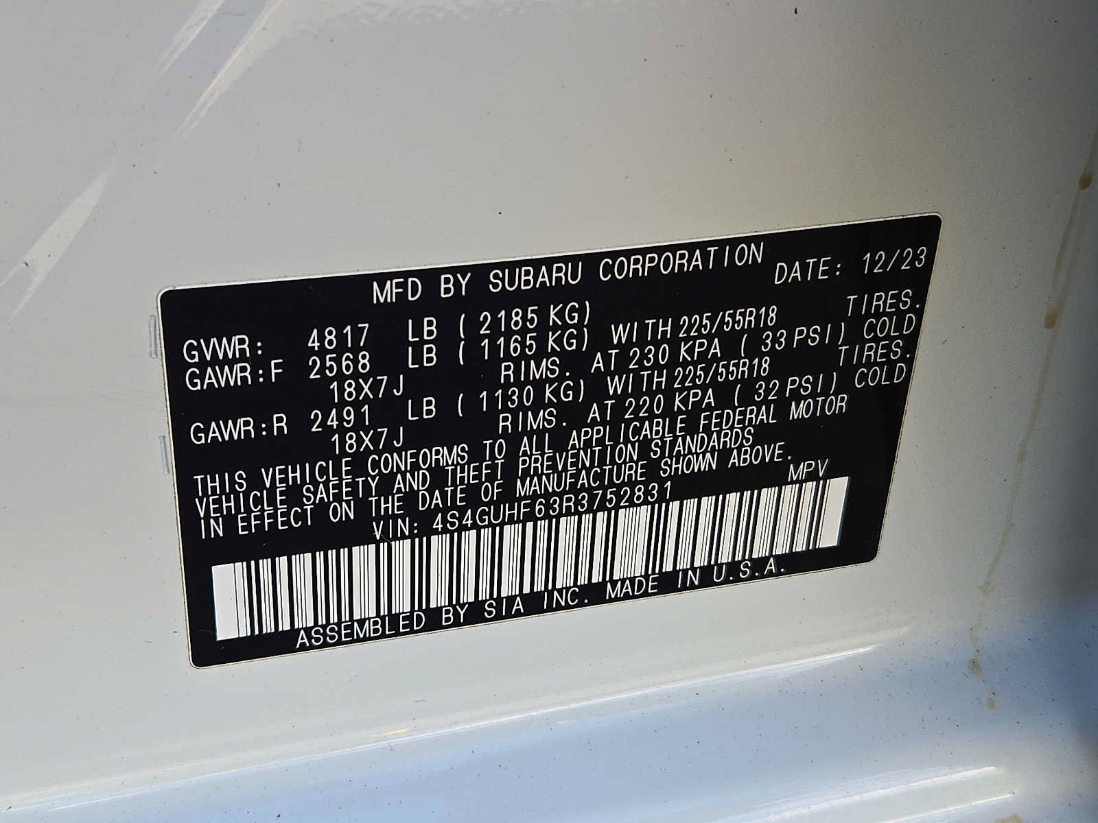 Used 2024 Subaru Crosstrek 2.5i Sport AWD/4WD image 28