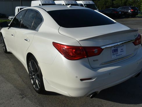 Used 2017 INFINITI Q50 Red Sport 400 AWD/4WD image 8