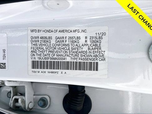 Certified 2021 Acura TLX w/ A-SPEC Pkg FWD image 35