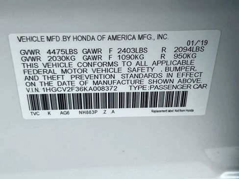 Used 2019 Honda Accord Sport image 29