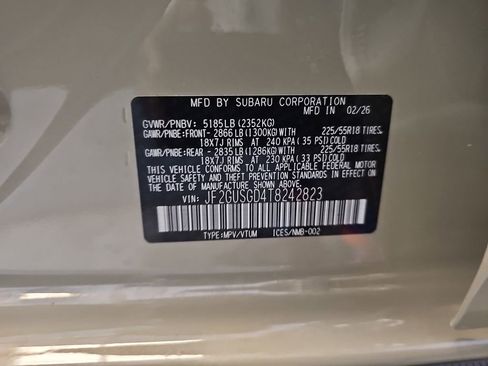 New 2026 Subaru Crosstrek 2.5i Sport AWD/4WD image 37