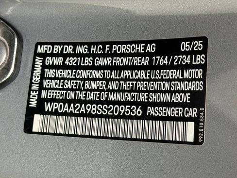 Certified 2025 Porsche 911 Carrera RWD image 25