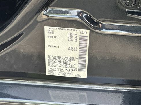 Certified 2019 Nissan Altima 2.5 Platinum image 33