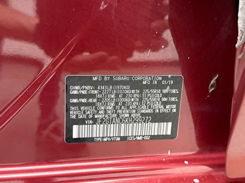 Used 2019 Subaru Crosstrek 2.0i Limited w/ Moonroof Package w/Navigation AWD/4WD image 25