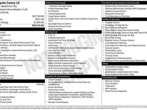 Used 2023 Toyota Camry LE image 5