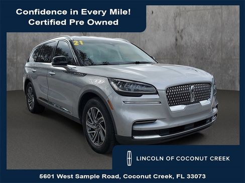 Certified 2021 Lincoln Aviator 2WD w/ Elements Package image 1