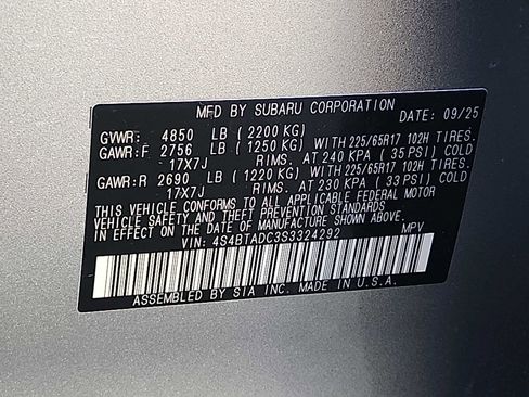 Used 2025 Subaru Outback Premium AWD/4WD image 26
