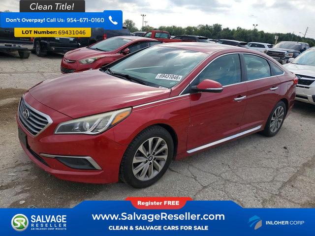 Used 2016 Hyundai Sonata Sport w/ Option Group 02 FWD image 1