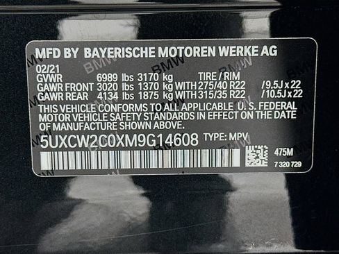 Used 2021 BMW X7 xDrive40i w/ Premium Package AWD/4WD image 34