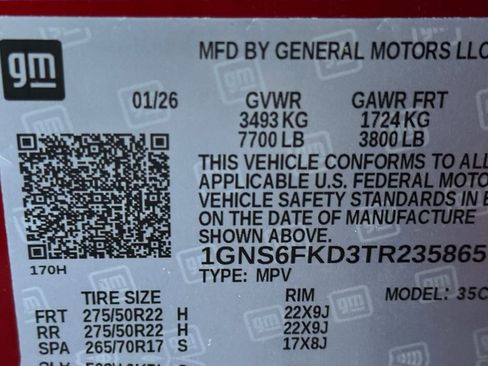 New 2026 Chevrolet Suburban Premier image 26