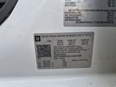 Used 2020 GMC Sierra 1500 SLE w/ SLE Value Package AWD/4WD image 25