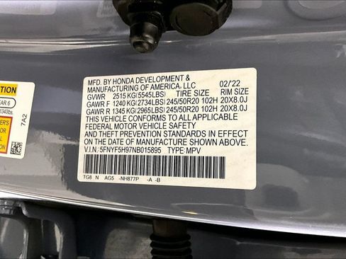Used 2022 Honda Pilot Touring image 27