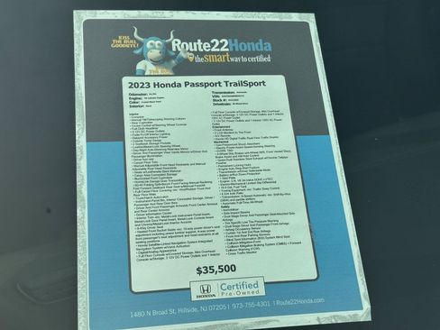 Certified 2023 Honda Passport TrailSport image 40