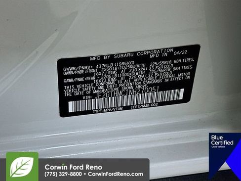Used 2022 Subaru Crosstrek 2.5i Limited w/ Popular Package #4A AWD/4WD image 34