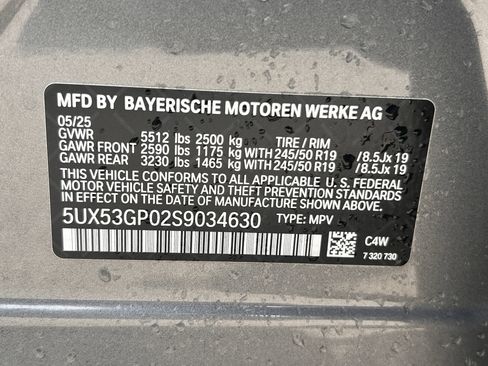 Used 2025 BMW X3 xDrive30i w/ Convenience Package image 28