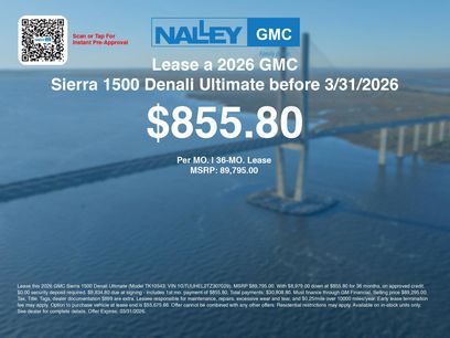 New 2026 GMC Sierra 1500 Denali Ultimate