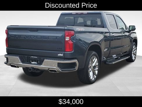 Used 2021 Chevrolet Silverado 1500 LTZ w/ Technology Package AWD/4WD image 3