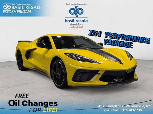 Used 2025 Chevrolet Corvette Stingray Coupe w/ Z51 Performance Package image 1