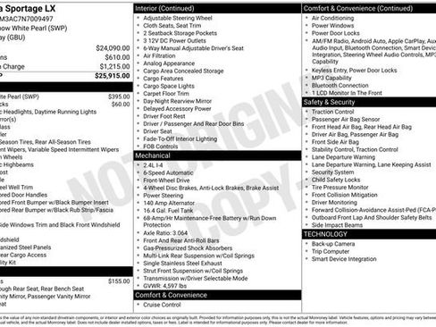 Used 2022 Kia Sportage LX FWD image 5