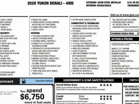 Used 2020 GMC Yukon Denali image 30
