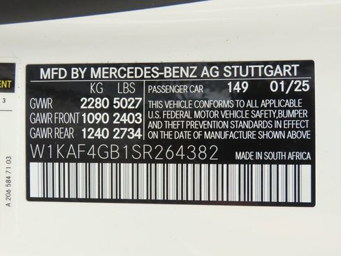 Certified 2025 Mercedes-Benz C 300 Sedan image 32