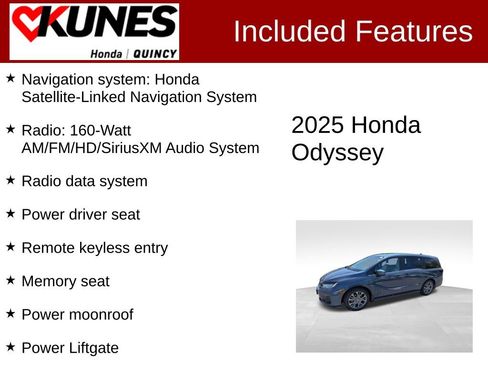Used 2025 Honda Odyssey Touring image 2